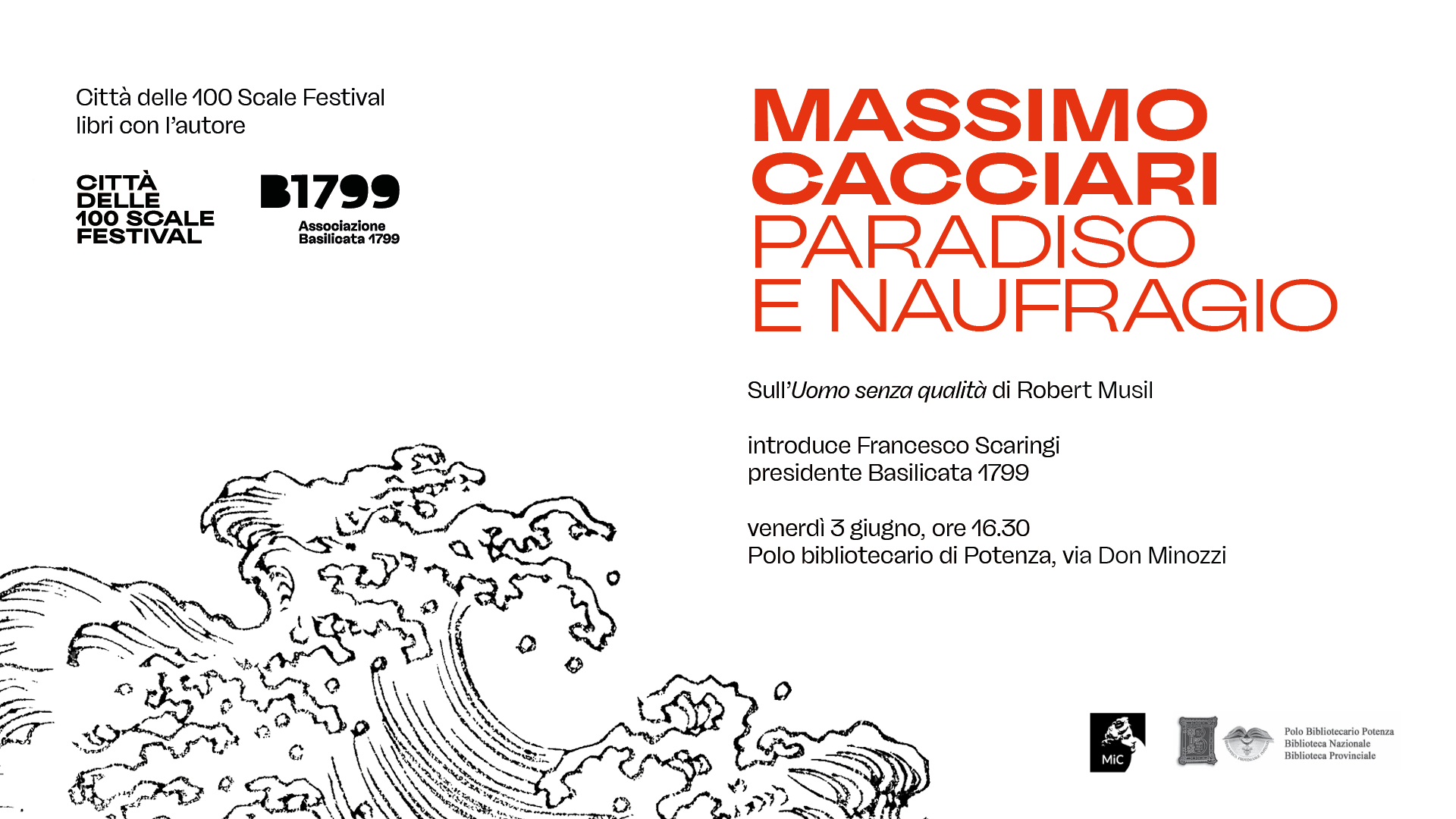 Massimo Cacciari presenta il suo ultimo libro a Potenza.